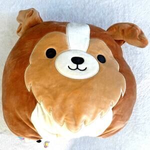 Squishmallows Flip A Mallows Dog Dalmatian Andres Dustin Plush 2 in 1